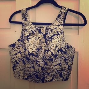 Abercrombie & Fitch dressy crop top